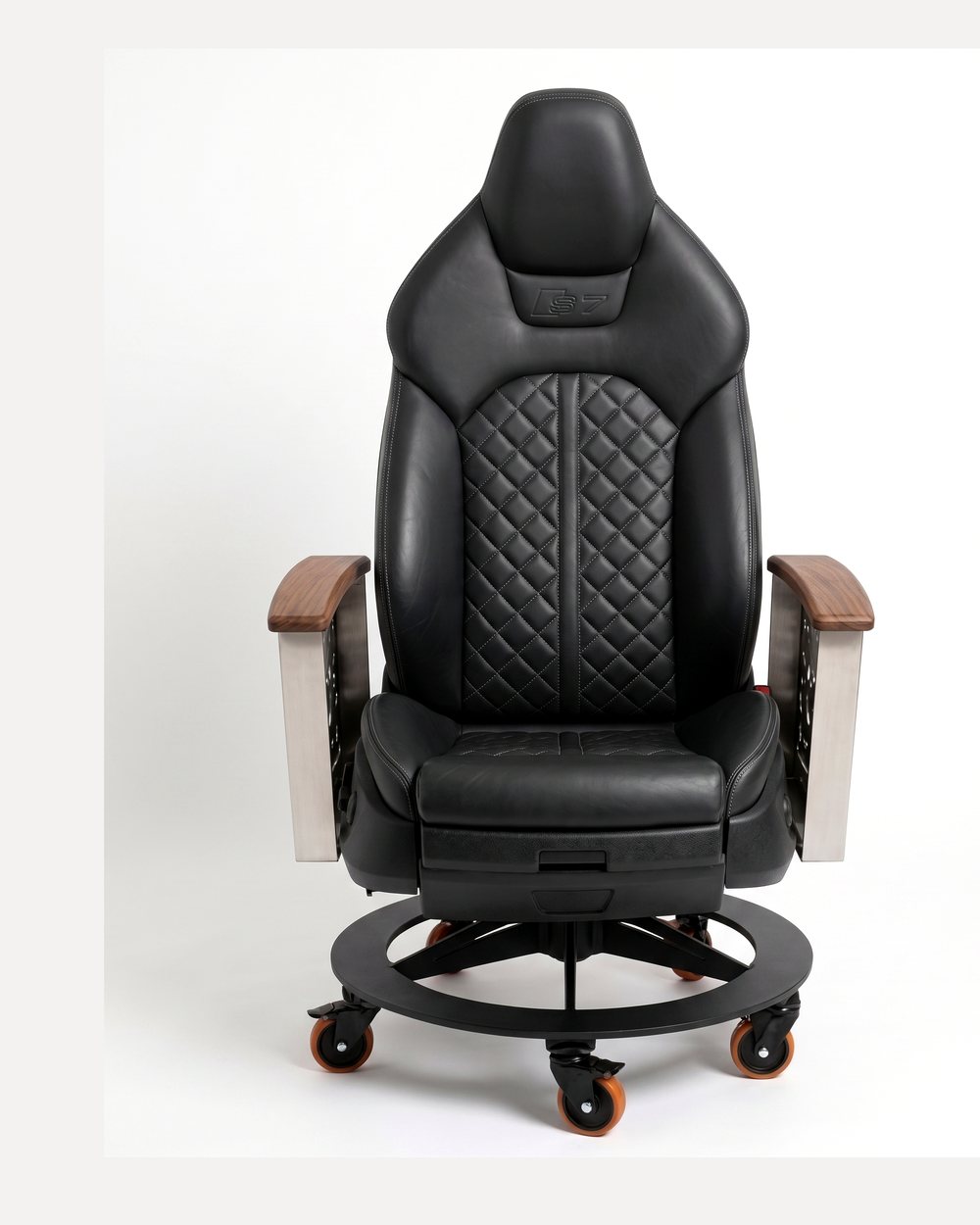 Audi S7 car-seat office chair by AutoStuhl — The Diamond Edition