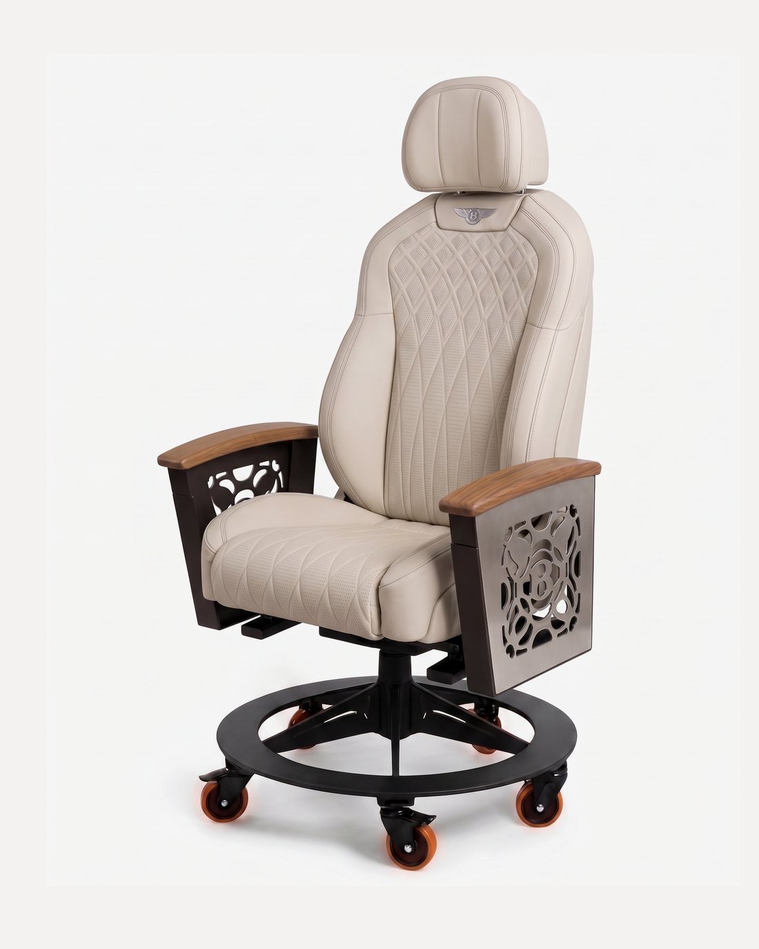Bentley Flying Spur car-seat office chair by AutoStuhl — The Flying Spur Executive Edition, view 3