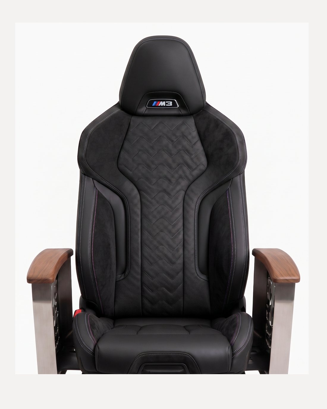 BMW M3 car-seat office chair by AutoStuhl — The Black Edition, view 3