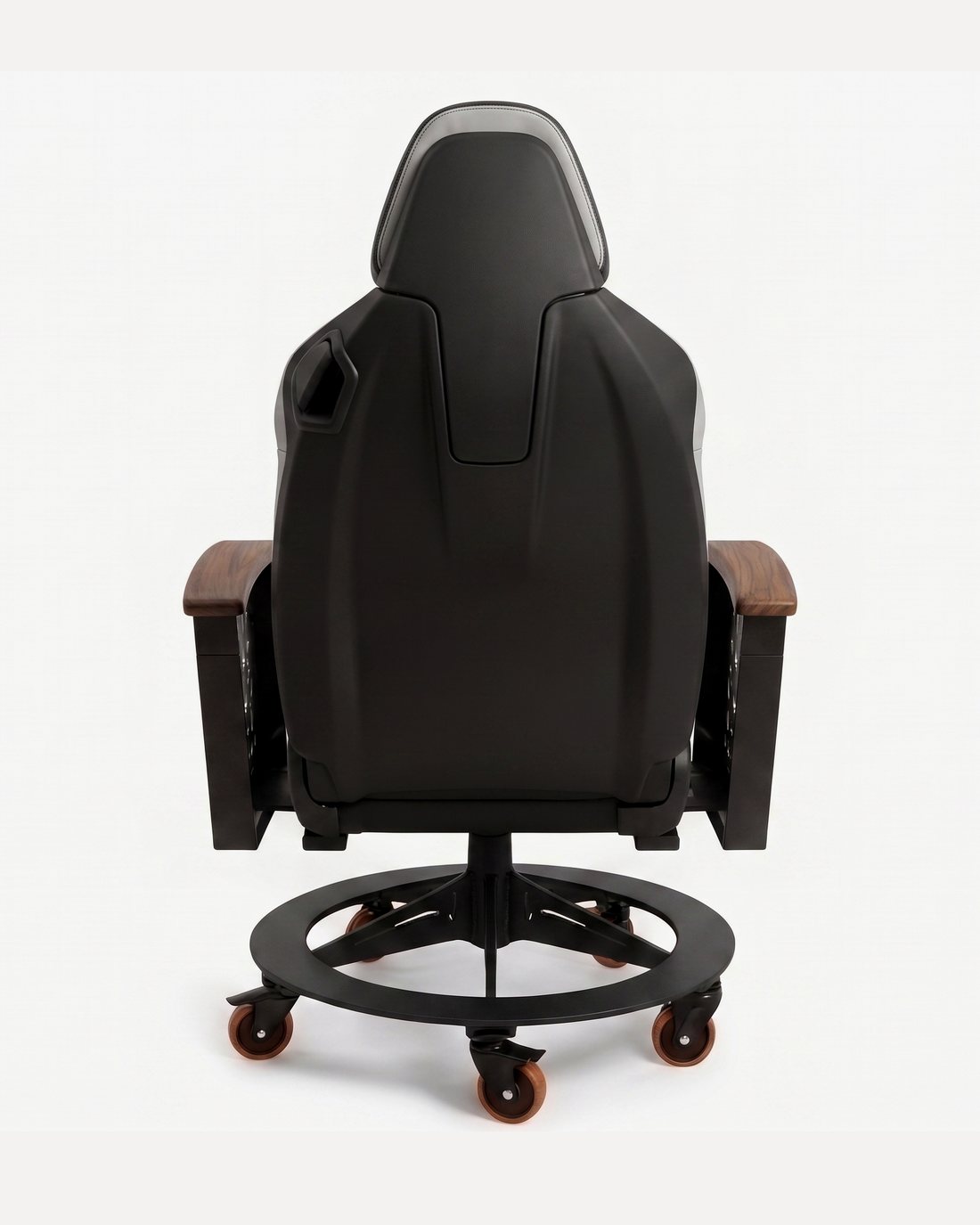 BMW M4 car-seat office chair by AutoStuhl — The München Silverstone Edition, view 3