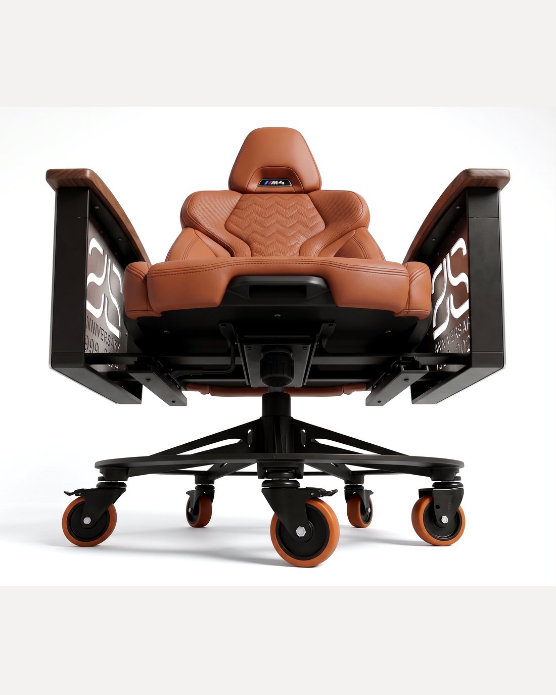 BMW M4 car-seat office chair by AutoStuhl — The Tartufo Edition, view 3