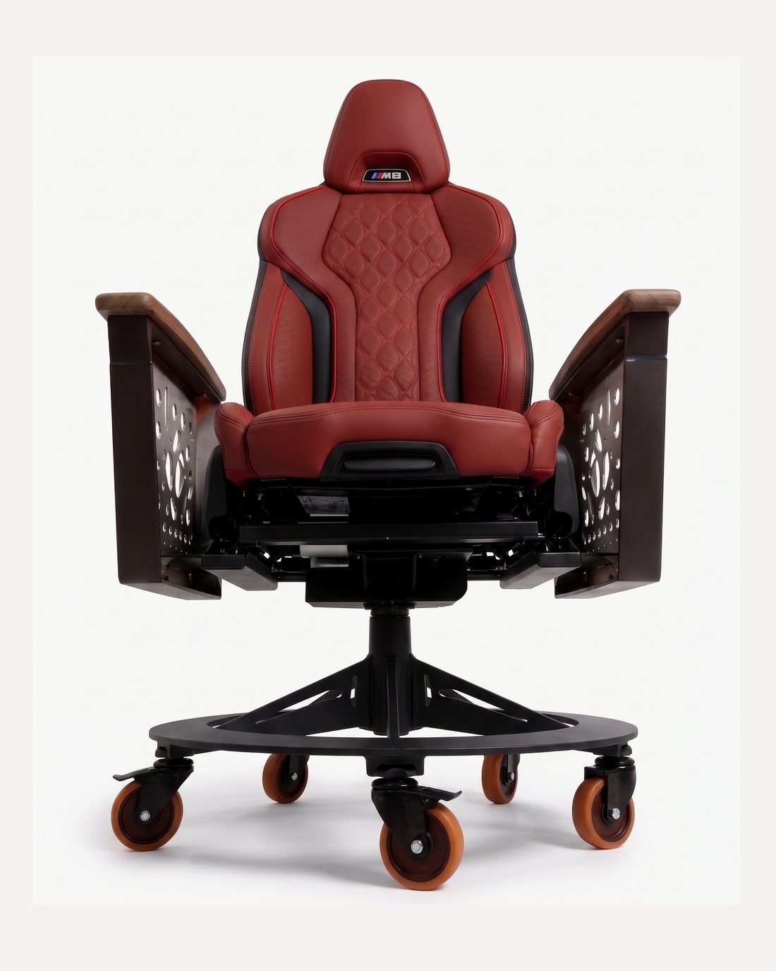 BMW M8 car-seat office chair by AutoStuhl — The Competition Edition, view 1