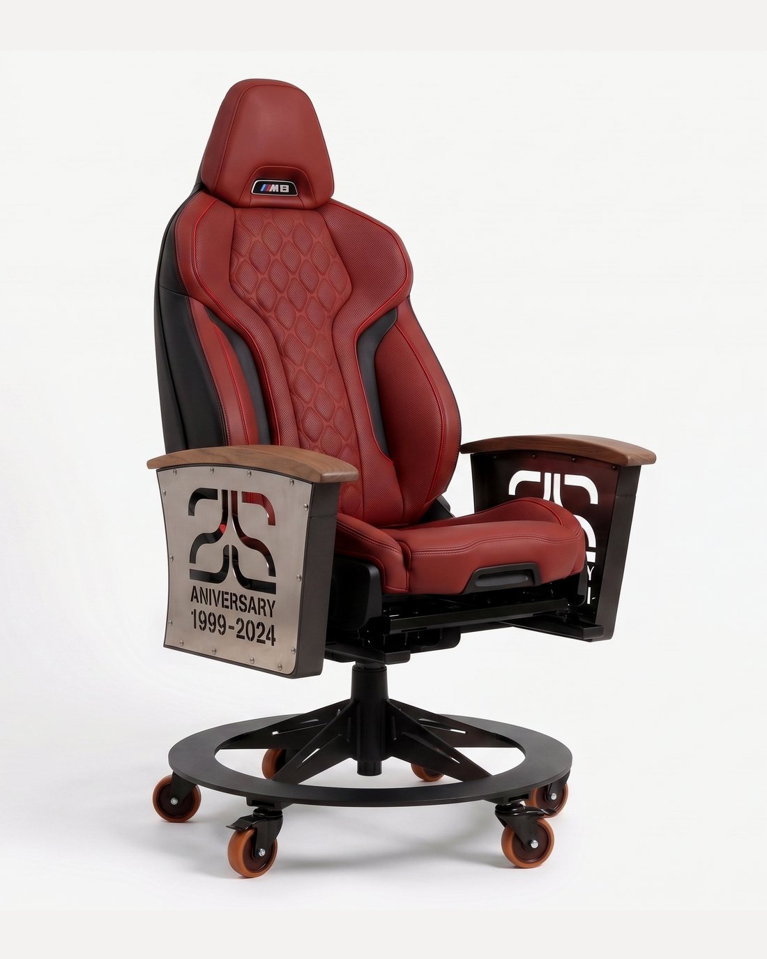 BMW M8 car-seat office chair by AutoStuhl — The Competition Edition, view 2
