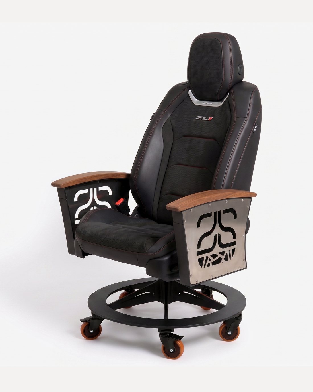 Camaro ZL1 car-seat office chair by AutoStuhl — The ZL1 Legacy Edition, view 4