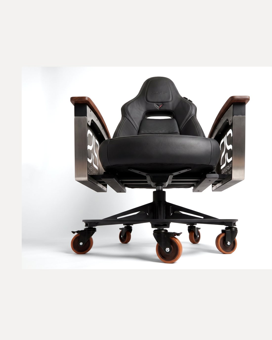 Corvette C7 car-seat office chair by AutoStuhl — The Last Front-Engine Edition, view 1