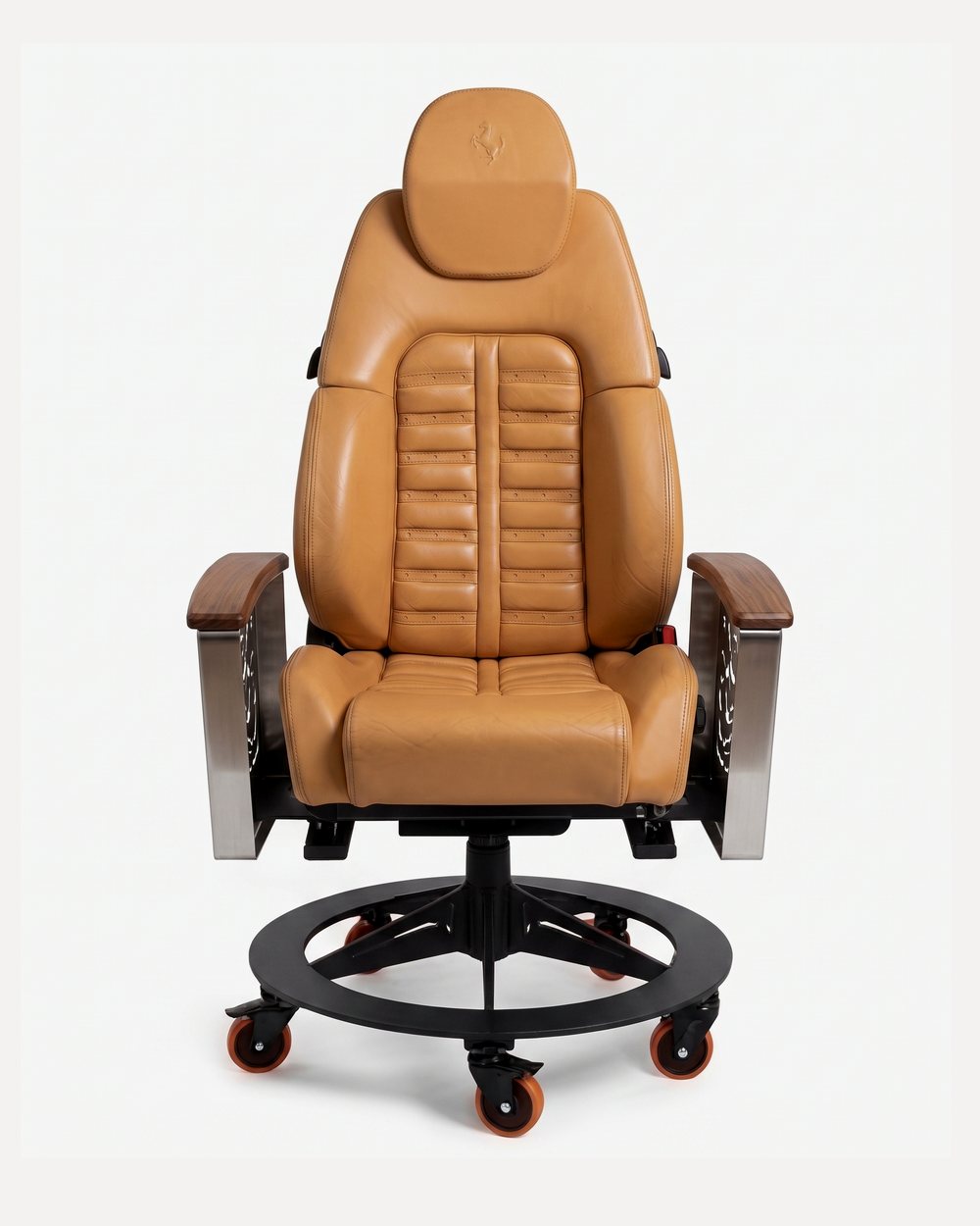 Ferrari 360 car-seat office chair by AutoStuhl — The Modena Patina Edition