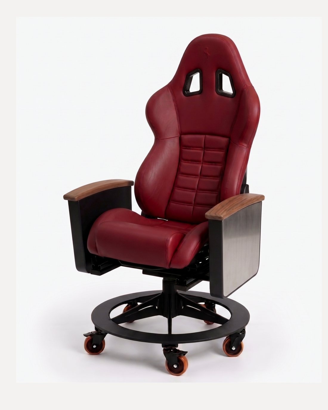 Ferrari F430 car-seat office chair by AutoStuhl — Carbon Fiber Racing, view 2