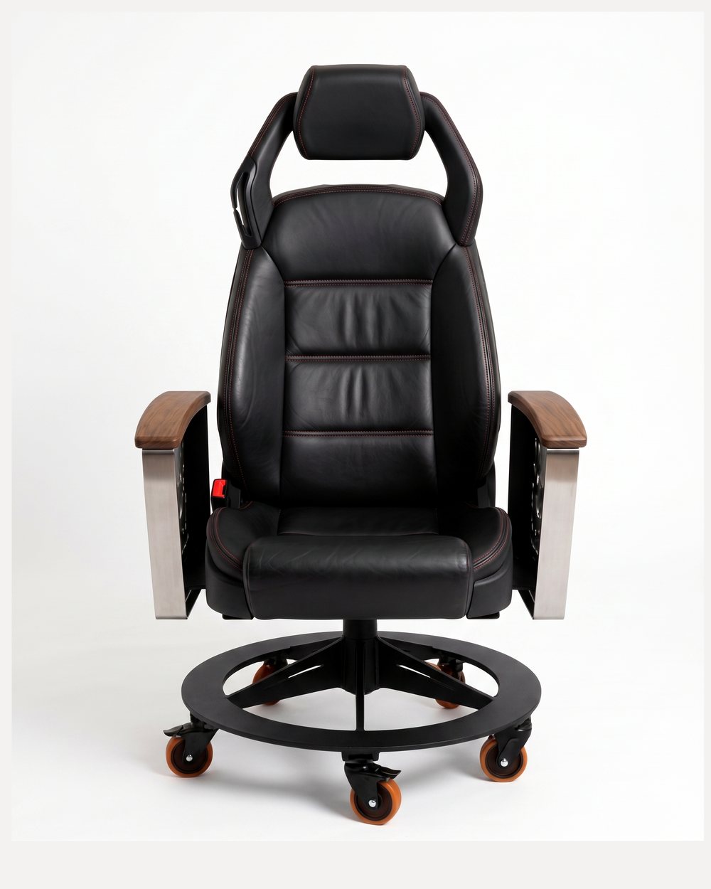 Lamborghini Gallardo car-seat office chair by AutoStuhl — The Sant'Agata V10 Commission