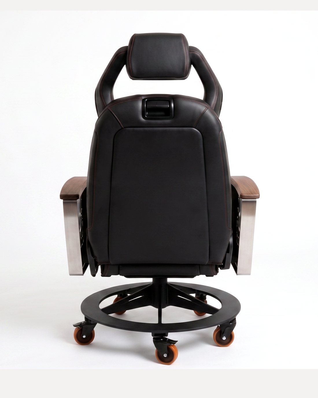 Lamborghini Gallardo car-seat office chair by AutoStuhl — The Sant'Agata V10 Commission, view 1