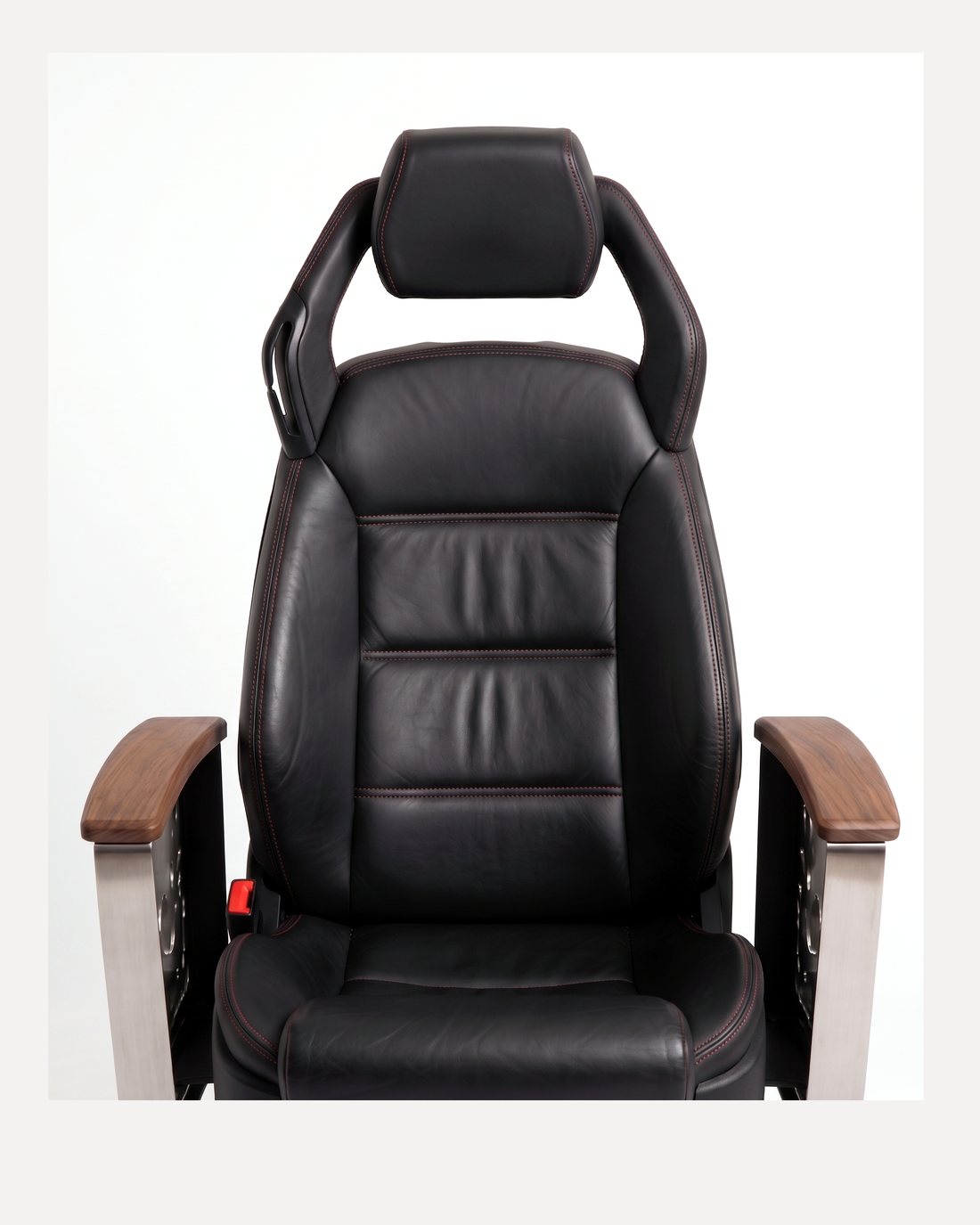 Lamborghini Gallardo car-seat office chair by AutoStuhl — The Sant'Agata V10 Commission, view 3