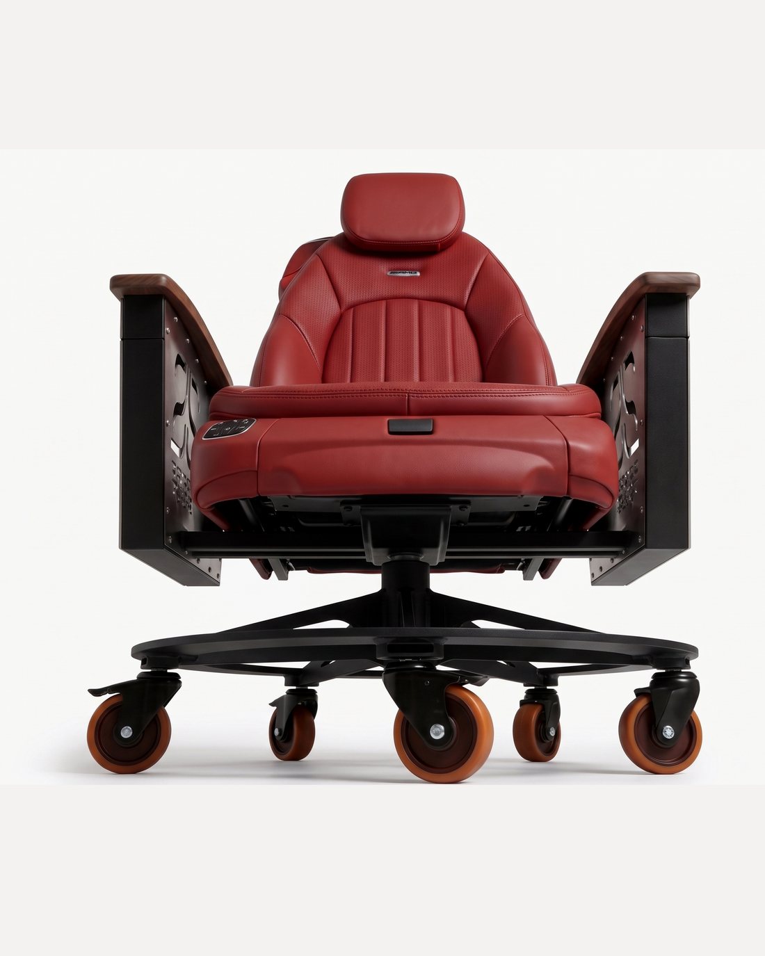 Mercedes-Benz SL car-seat office chair by AutoStuhl — The Roadster Edition, view 2