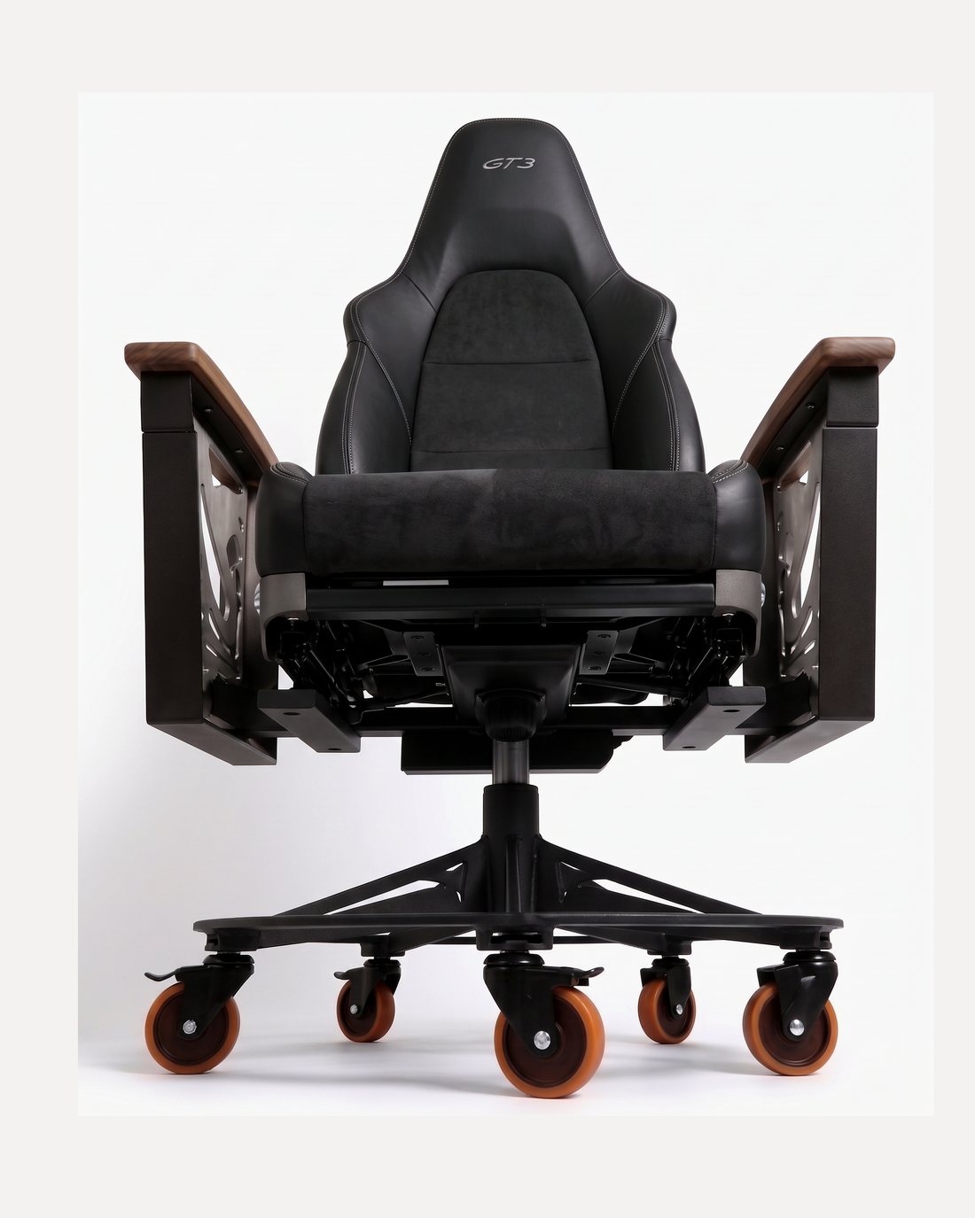 Porsche 911 GT3 (991) car-seat office chair by AutoStuhl — The 991 GT3 Commission, view 4